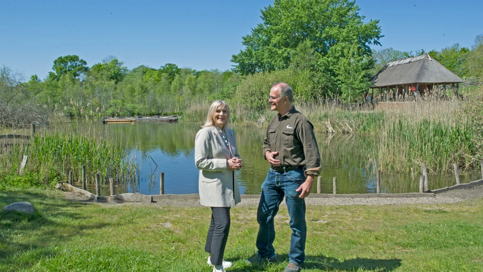 Tina Mandrup og Lars Holten