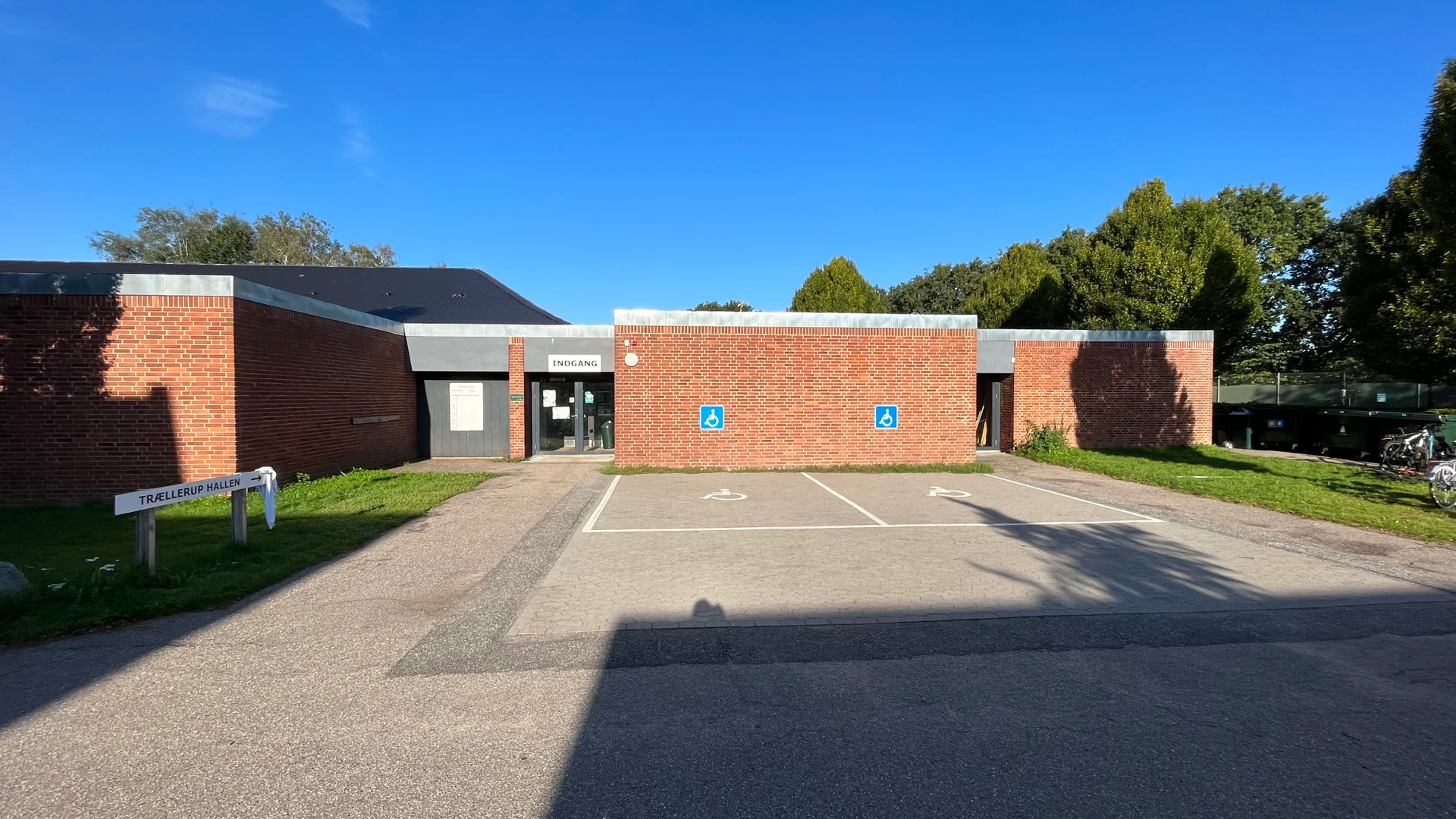 Trællerup hallen udefra